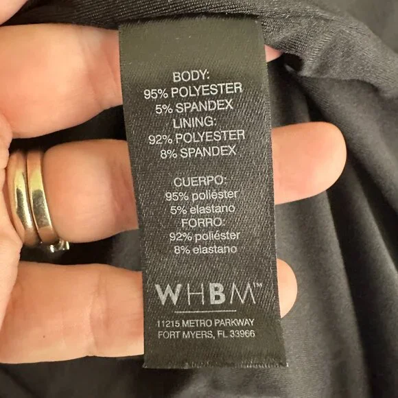 2/$30 White House Black Market V-Neck Cutout Sleeveless Top XL #1544 - Picture 7 of 9